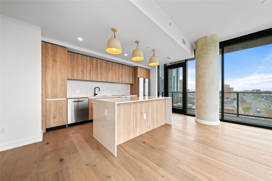 Take in the views from while cooking in your new kitchen.