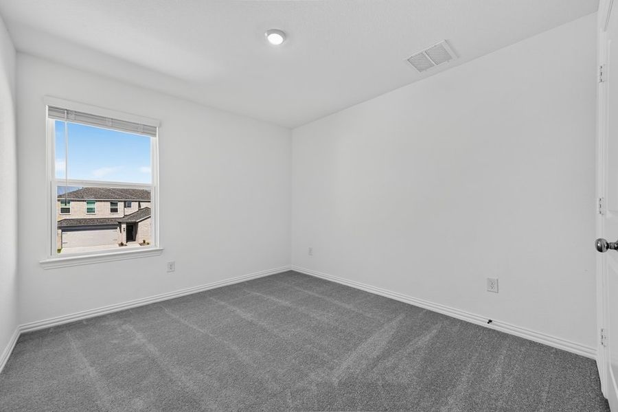 Spacious, unfurnished interior of a new home in Parks at Foster Crossing, Anna (Image 24). Spacious, unfurnished interior of a new home in Parks at Foster Crossing, Anna (Image 24).