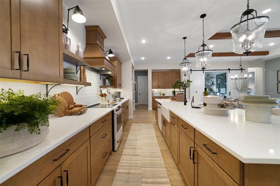 Furnished interior view inside a new home in Eden Preserve, Altamonte Springs (Image 16).