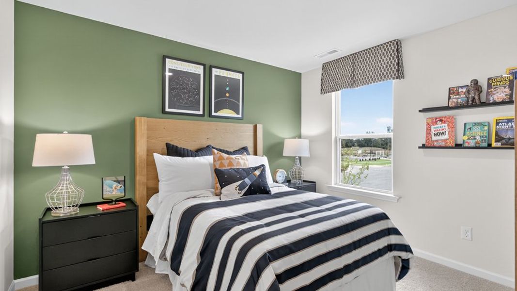 Furnished interior view inside a new home in Chandler Pointe, Rural Hall (Image 28).