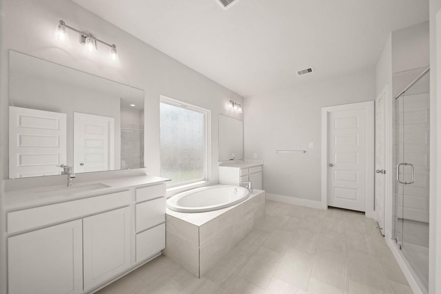 Furnished interior view inside a new home in Beacon Hill, Waller (Image 6). Furnished interior view inside a new home in Beacon Hill, Waller (Image 6).