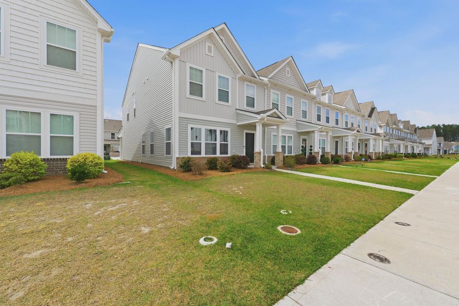 Exterior details and patio area of a home in , Summerville (Image 23). Exterior details and patio area of a home in , Summerville (Image 23).