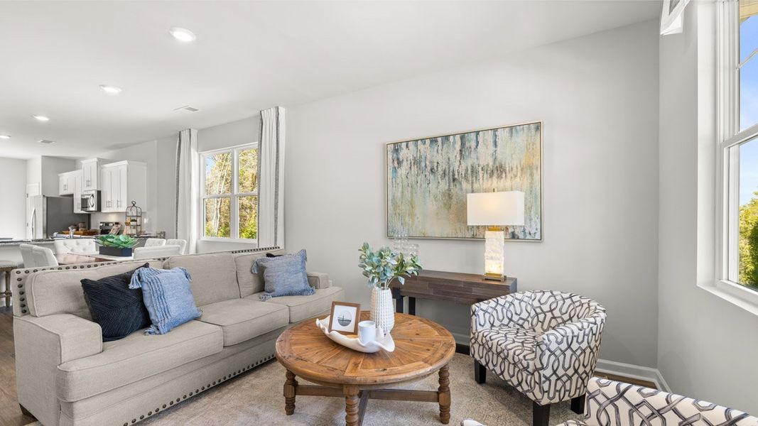 Representative furnished interior of a home built from the Calloway 3 by D.R. Horton in Bellemeade Landing, Augusta (Image 15). Representative furnished interior of a home built from the Calloway 3 by D.R. Horton in Bellemeade Landing, Augusta (Image 15).