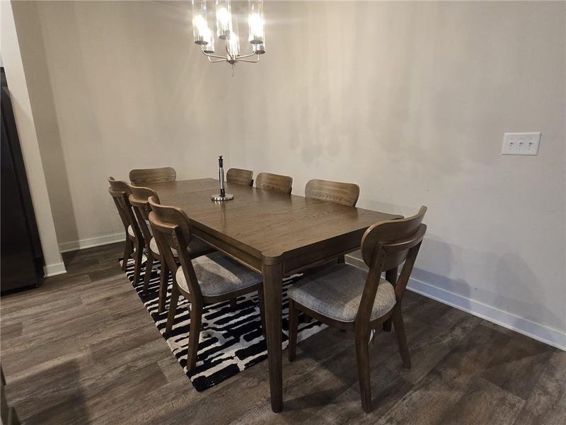 Furnished interior view inside a new home in Fern Dale, Fairburn (Image 69).
