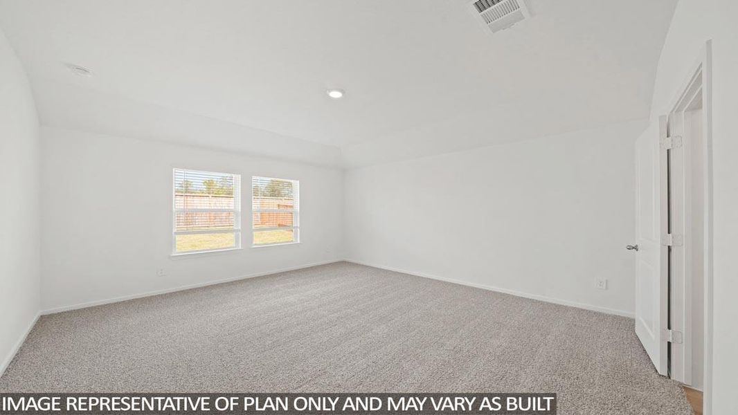 Spacious, unfurnished interior of a new home in The Canopies, Splendora (Image 11).