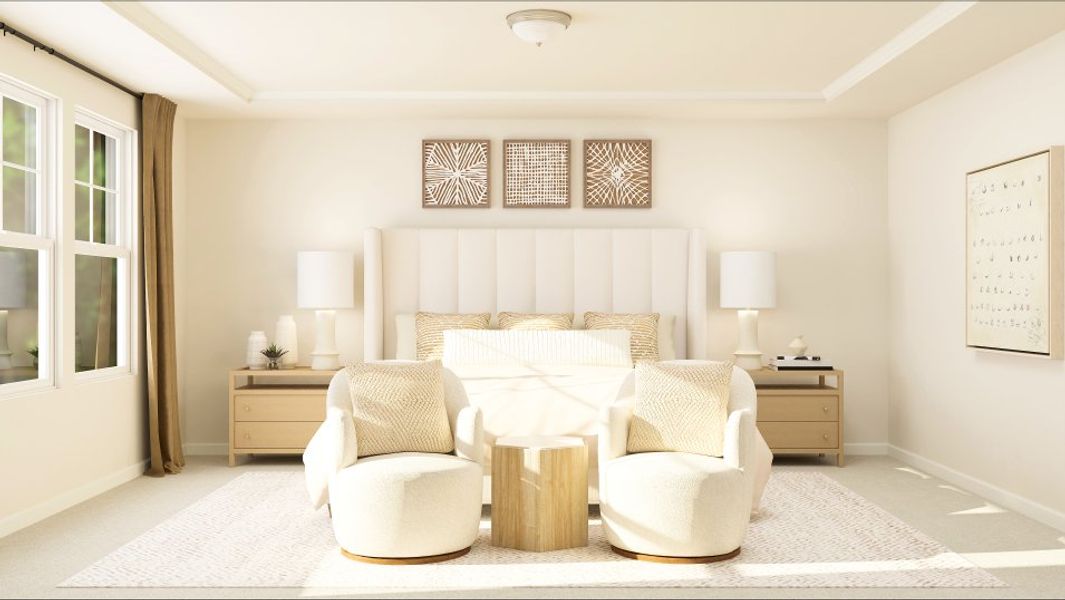 Spencer Owner's Suite Bedroom