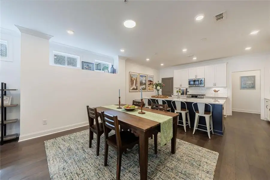 Furnished interior view inside a new home in , Peachtree Corners (Image 31).