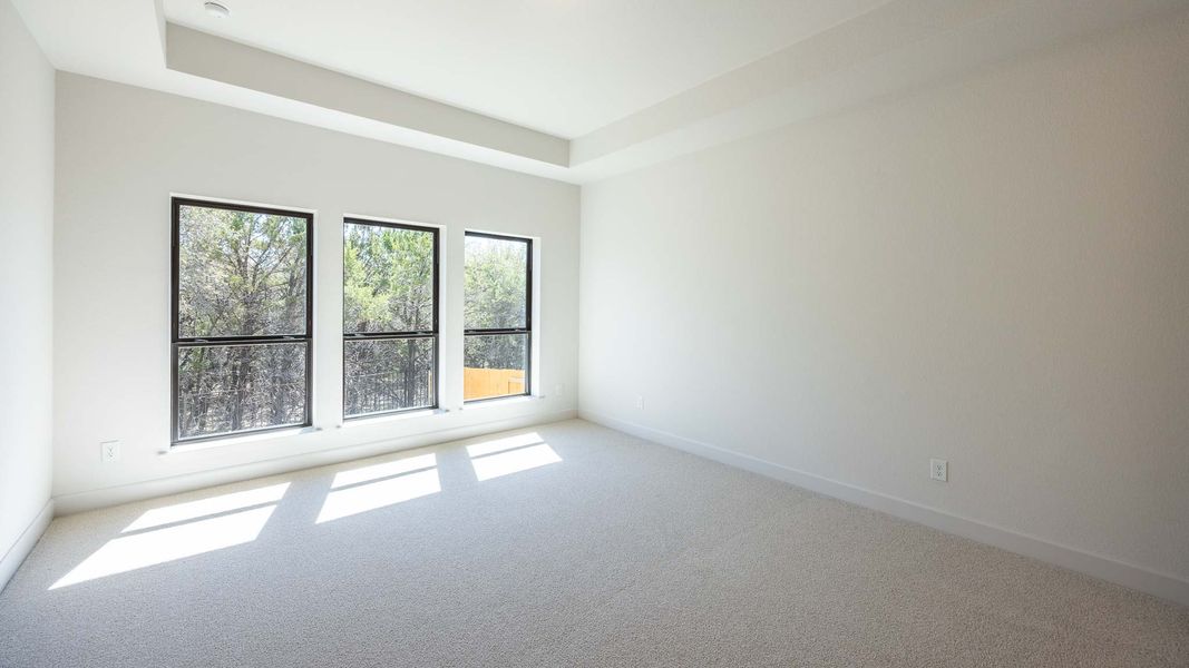 Spacious, unfurnished interior of a new home in Parkside On The River, Georgetown (Image 20).