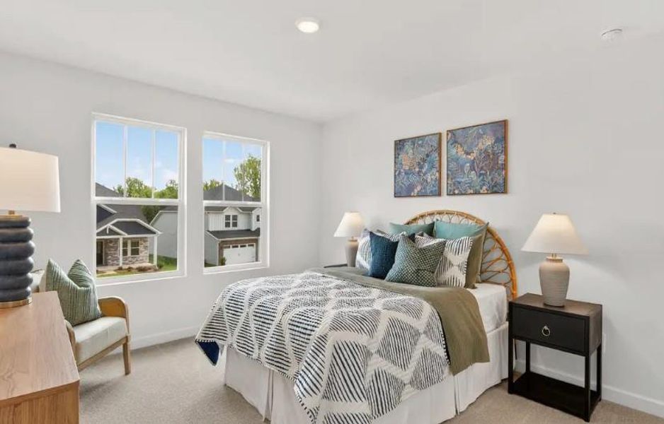 Furnished interior view inside a new home in River Pointe, Monroe (Image 16).