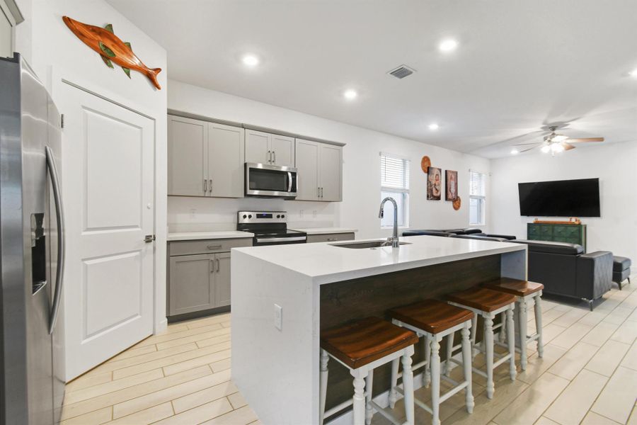 Furnished interior view inside a new home in Reserve at Jupiter, Jupiter (Image 35).