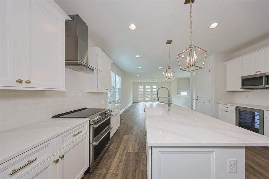 Furnished interior view inside a new home in , Tampa (Image 6).