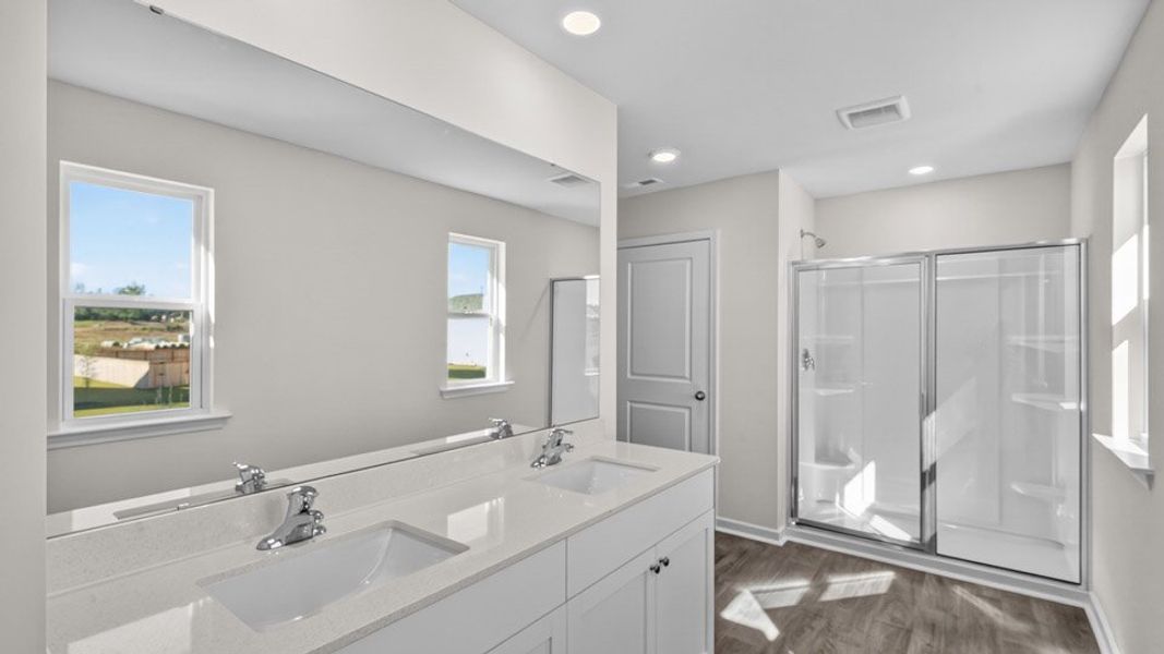 Furnished interior view inside a new home in Olive Branch, Clayton (Image 7).