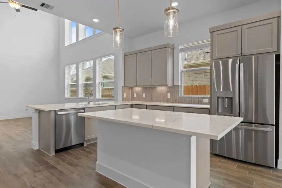 Furnished interior view inside a new home in Wood Leaf Reserve, Tomball (Image 7).