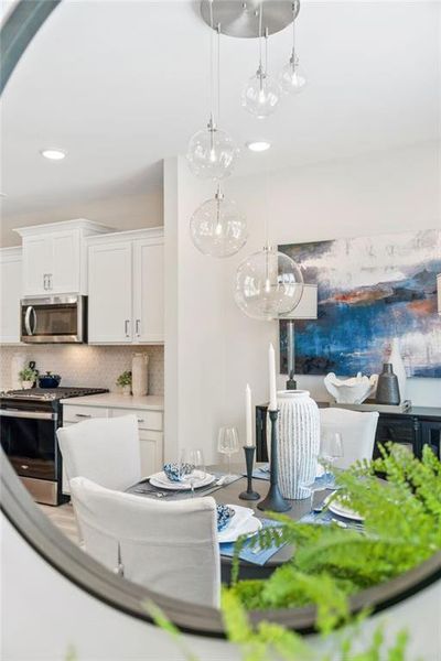 Close-up of interior finishes inside a home in East Park Village, Kennesaw (Image 22).