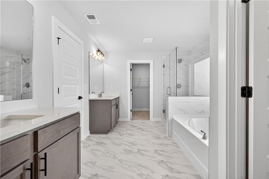 Furnished interior view inside a new home in , Gainesville (Image 2).