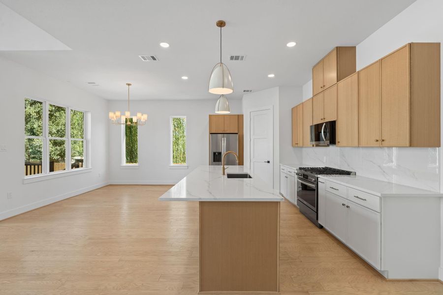 Furnished interior view inside a new home in , Houston (Image 19). Furnished interior view inside a new home in , Houston (Image 19).