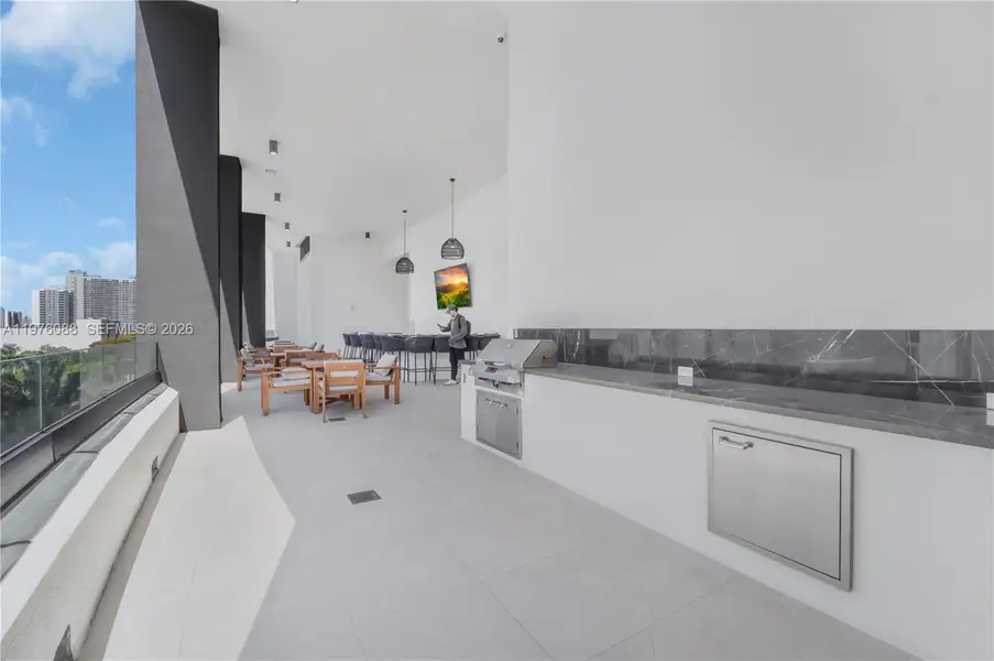 Exterior details and patio area of a home in , Miami (Image 27).