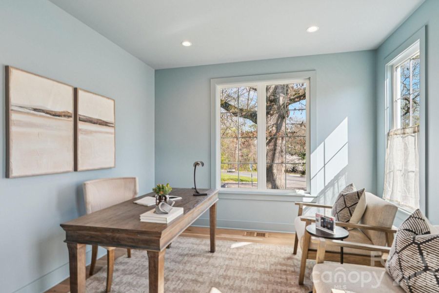 Furnished interior view inside a new home in , Charlotte (Image 32).