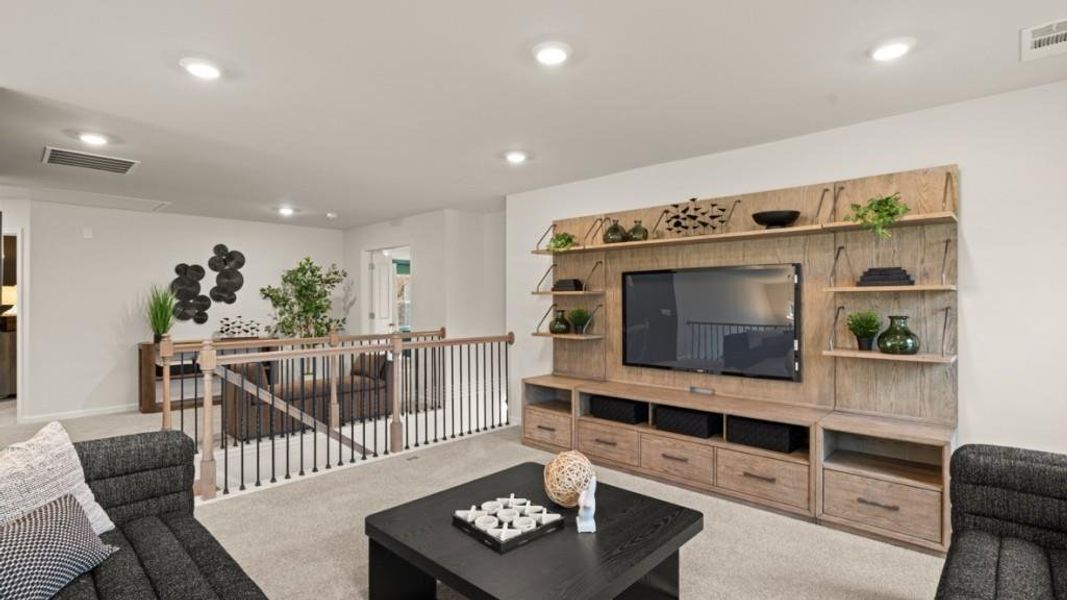 Furnished interior view inside a new home in Thalley Creek Estates, Cumming (Image 56).