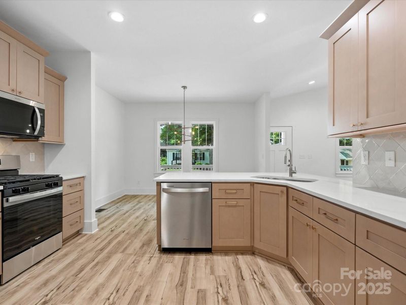 Furnished interior view inside a new home in , Charlotte (Image 13). Furnished interior view inside a new home in , Charlotte (Image 13).