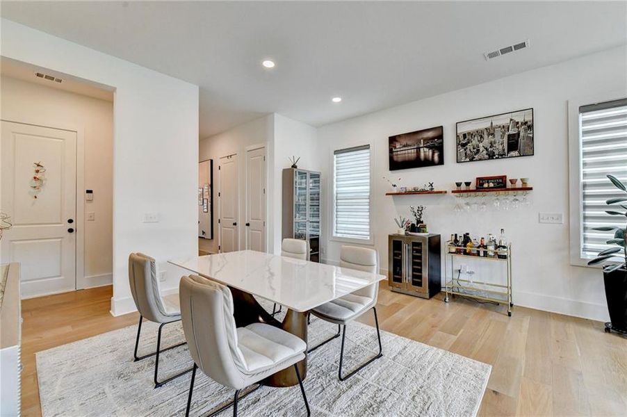 Furnished interior view inside a new home in , Cumming (Image 12).