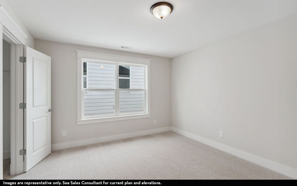 Spacious, unfurnished interior of a new home in Aden Woods, Nashville (Image 36).