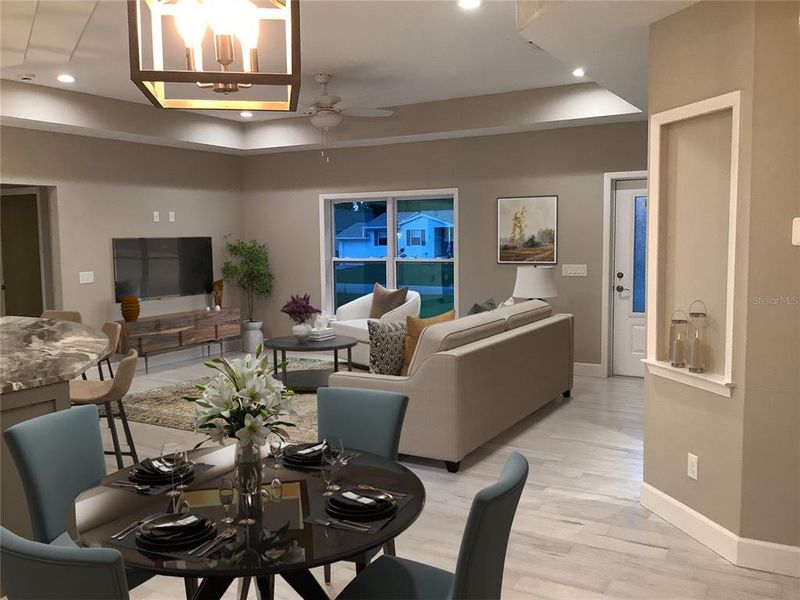 Furnished interior view inside a new home in , Port Charlotte (Image 5).