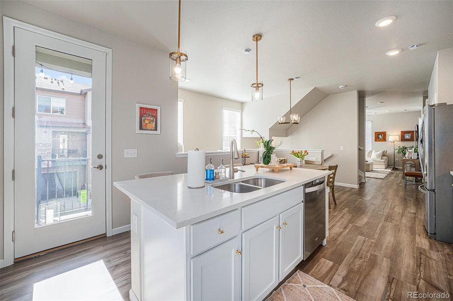Furnished interior view inside a new home in , Highlands Ranch (Image 12).