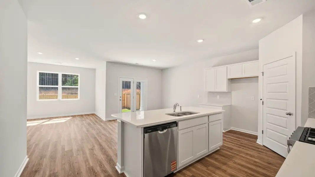 Furnished interior view inside a new home in The Reserve at Calcutta, Stockbridge (Image 4).