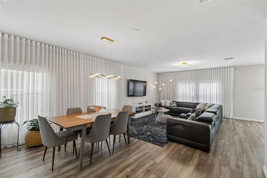 Furnished interior view inside a new home in , Haines City (Image 50).
