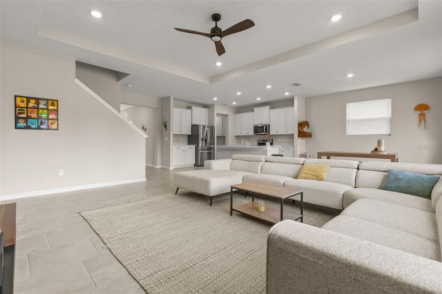 Furnished interior view inside a new home in Deerbrook, Land O' Lakes (Image 4).