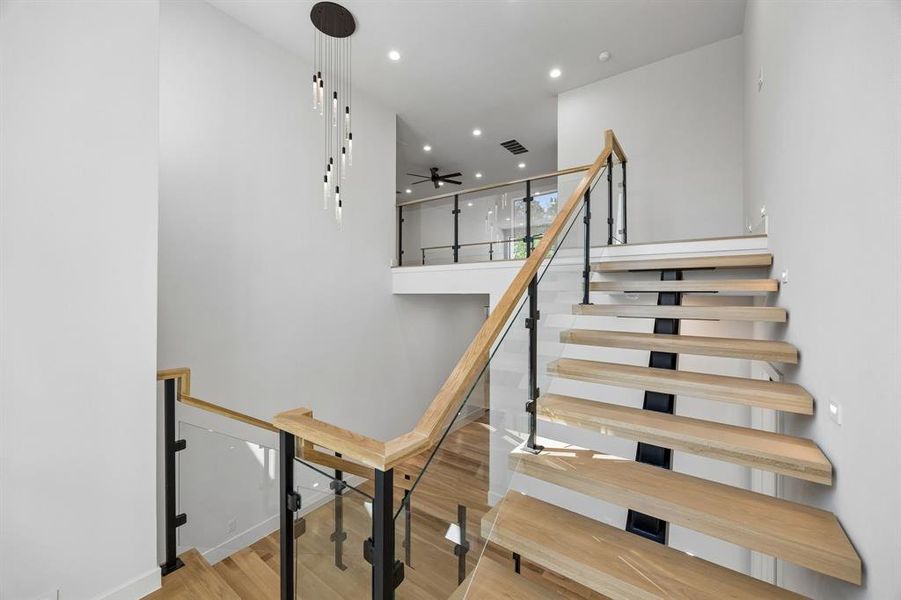 Furnished interior view inside a new home in , Dallas (Image 16).