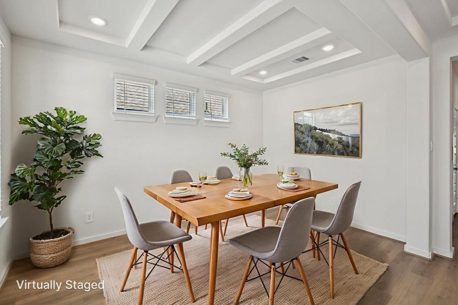 Photo is not of the actual home, but is an inspirational photo of builder’s model home and may depict options, furnishings, and/or decorator features that are not included