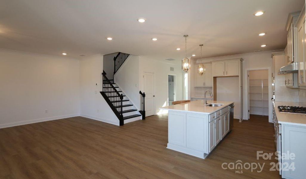 Family room & Kitchen