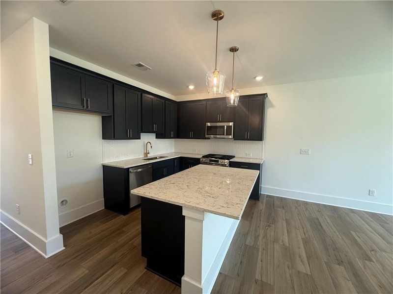 Furnished interior view inside a new home in Park Vue, Atlanta (Image 5). Furnished interior view inside a new home in Park Vue, Atlanta (Image 5).