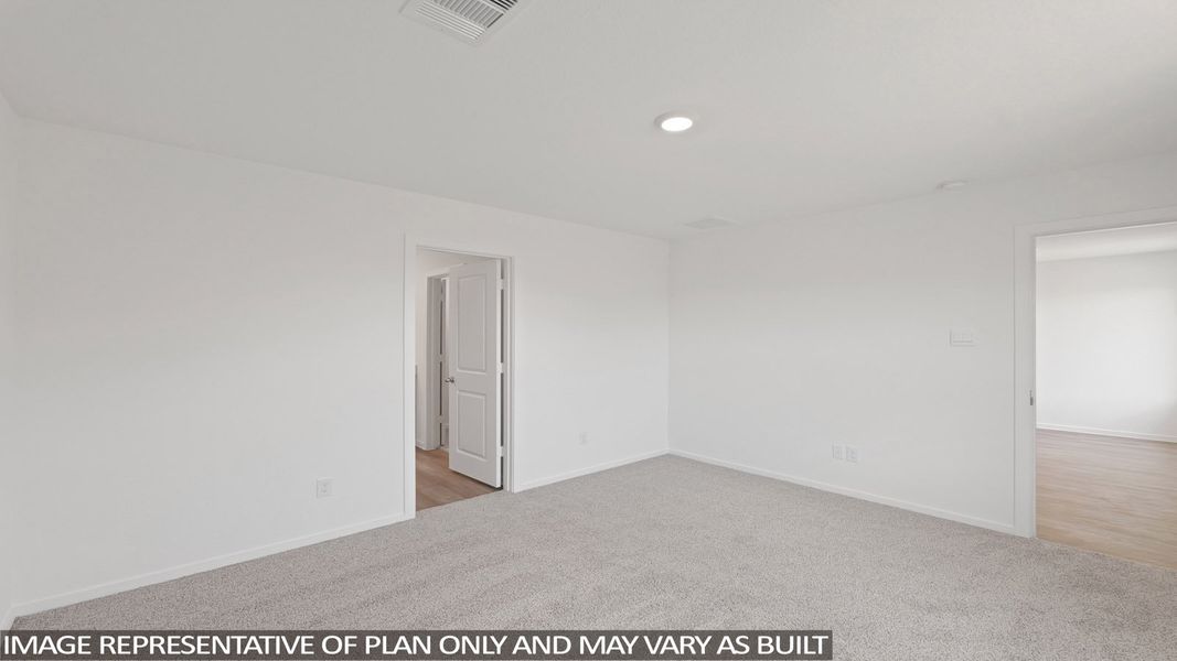 Representative unfurnished interior of a home built from the Estero by D.R. Horton in Mill Creek, Magnolia (Image 24). Representative unfurnished interior of a home built from the Estero by D.R. Horton in Mill Creek, Magnolia (Image 24).