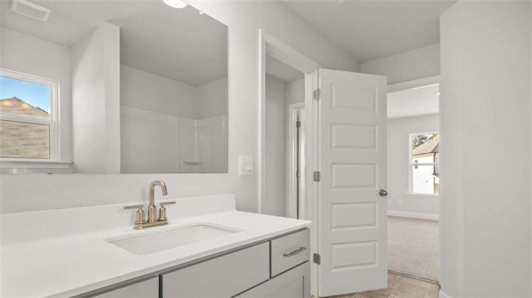 Furnished interior view inside a new home in Evergreen Crossing, Locust Grove (Image 9).