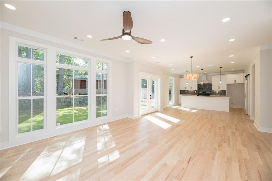 Spacious, unfurnished interior of a new home in , Atlanta (Image 40). Spacious, unfurnished interior of a new home in , Atlanta (Image 40).