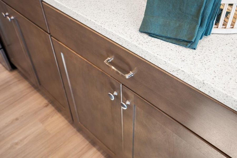 Close-up of interior finishes inside a home in Jones Ridge, Dallas (Image 17).