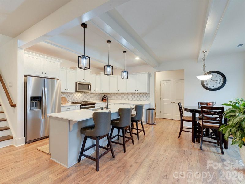 Furnished interior view inside a new home in , York (Image 7).
