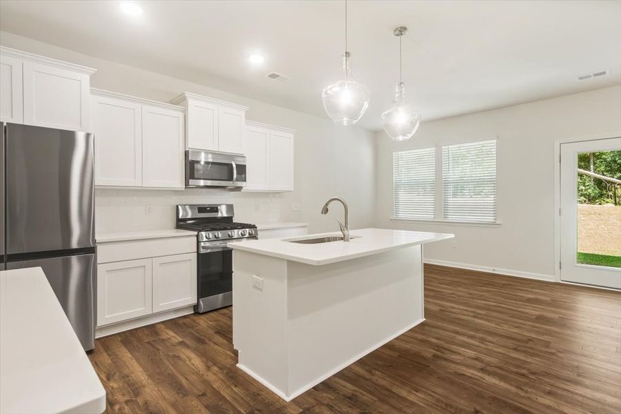 Furnished interior view inside a new home in Heritage Bay, Sumter (Image 5).