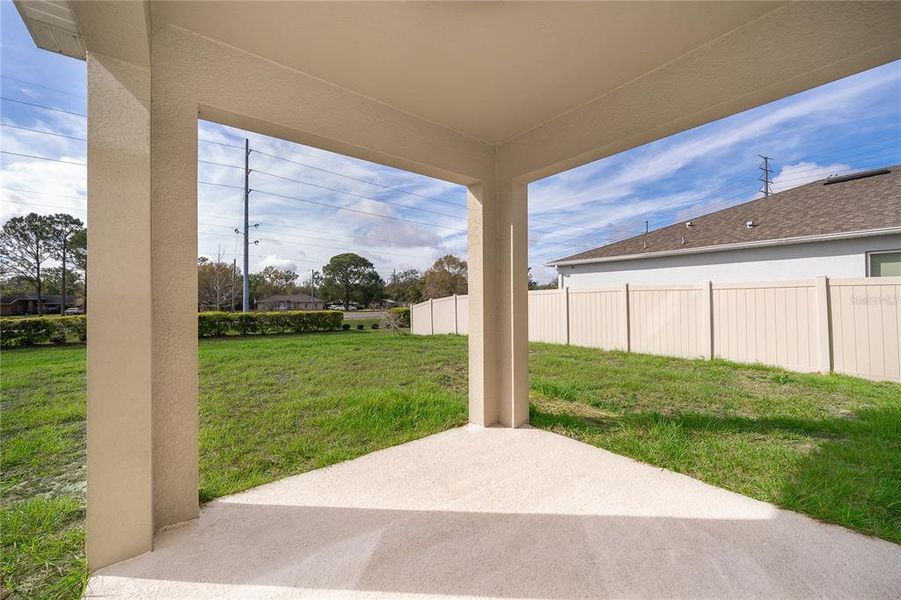 Exterior details and patio area of a home in Marion Creek, Haines City (Image 4). Exterior details and patio area of a home in Marion Creek, Haines City (Image 4).