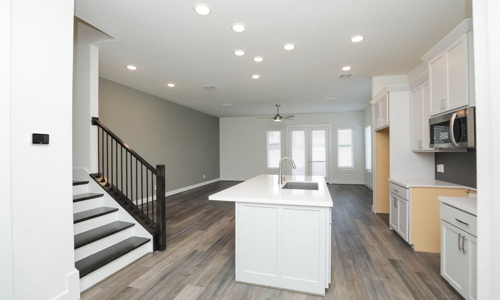 Furnished interior view inside a new home in Independence Heights, Houston (Image 43). Furnished interior view inside a new home in Independence Heights, Houston (Image 43).