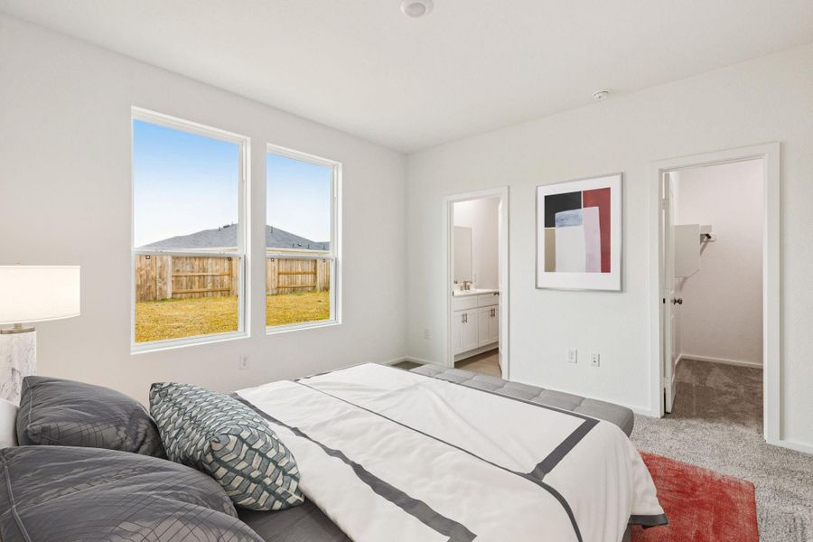 Furnished interior view inside a new home in Windcress, Cove (Image 14).