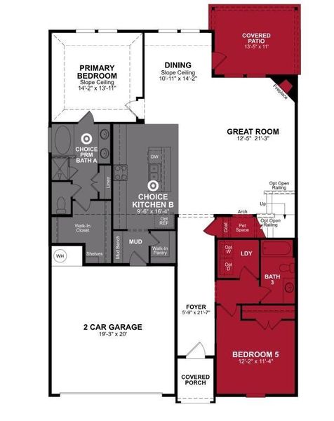 Beazer Homes Churchill Rainier floorplan Beazer Homes Churchill Rainier floorplan