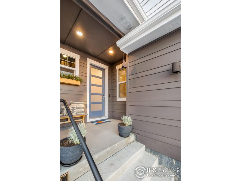 Exterior details and patio area of a home in , Windsor (Image 3).