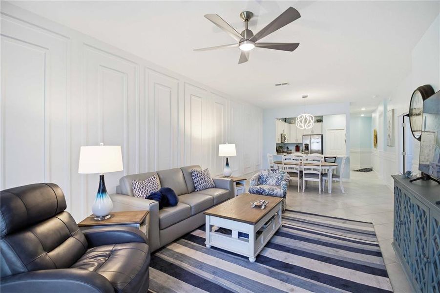 Furnished interior view inside a new home in , Englewood (Image 23).