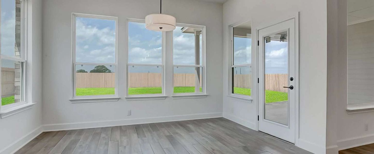 Representative unfurnished interior of a home built from the Ellington by Ashton Woods in Megan's Landing, Castroville (Image 12).