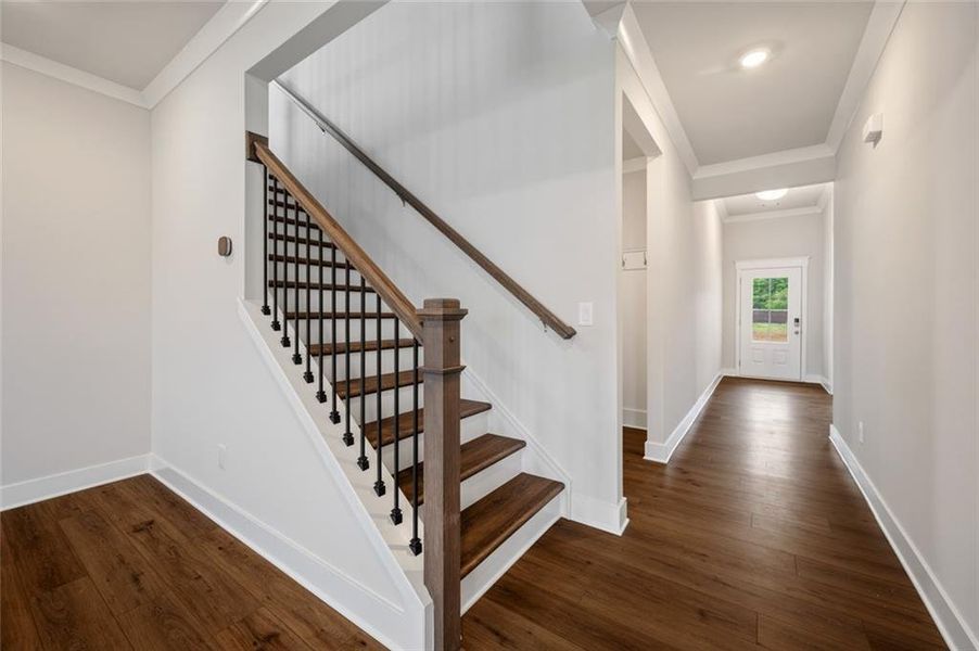 Spacious, unfurnished interior of a new home in Garland Meadows, Cartersville (Image 22). Spacious, unfurnished interior of a new home in Garland Meadows, Cartersville (Image 22).