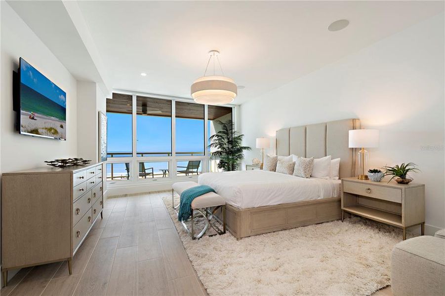 Furnished interior view inside a new home in , Sarasota (Image 17).